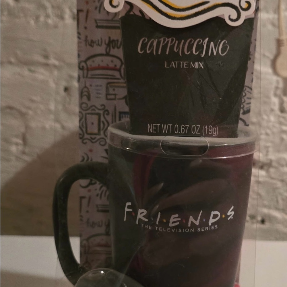 Friends TV Series Mug and Cappuccino Set